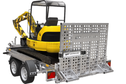 Schwerer Doppelachsanhänger 3500 KG STARK 3 300